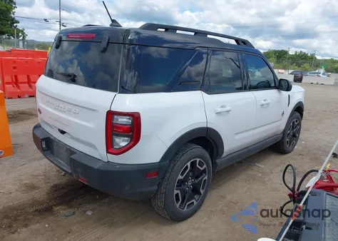 2023 Ford Bronco Sport Outer Banks из США, поврежденный, VIN 3FMCR9C60PRE04381